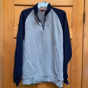 Men’s Izod Pullover quarter zip Size Large